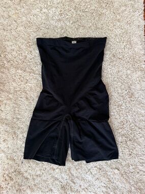 Spanx High Waisted Shapewear Shorts 3X Tummy Control Mid Thigh Black